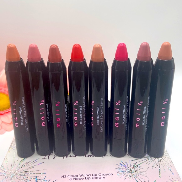 Mally 8 Piece H3 Colour Wand Lip Library ~ It’s Your Time to Shine - Picture 4 of 5